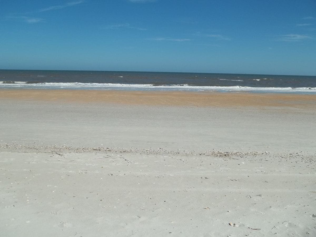 Atlantic shoreline at Ponte Vedra Beach near Mickler's Landing