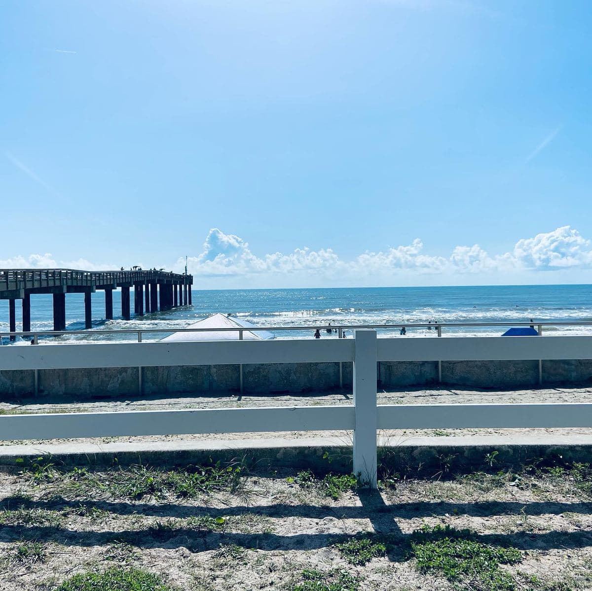 St. Johns County Ocean and Fishing Pier at St. Augustine Beach